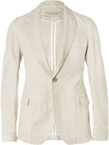 Thumbnail for your product : Oliver Spencer Bampton Unstructured Dobby-Cotton Blazer