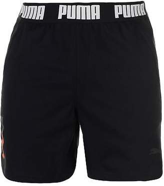 Puma Mens 365 Training Shorts Football Pants Trousers Bottoms Cotton Zip Loose