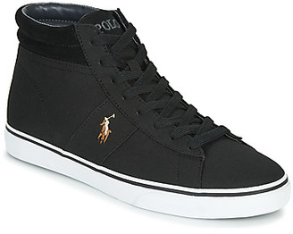ralph lauren white high tops
