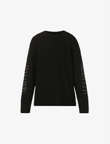 Thumbnail for your product : AllSaints Rift oversized stretch-knit jumper
