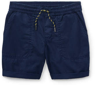 Ralph Lauren Childrenswear Cotton Twill Parachute Shorts, Size 5-7