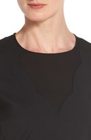 Thumbnail for your product : BOSS Women's 'Iabina' Scallop Inset Stretch Wool Peplum Top