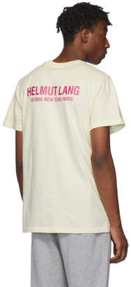 Helmut Lang Off-White Standard Logo T-Shirt