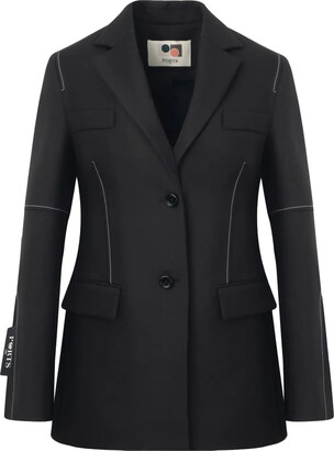 Wolford Single-Breasted Scuba Blazer - ShopStyle