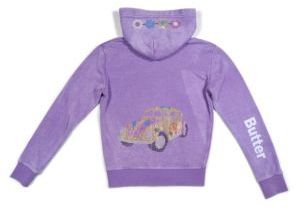 Butter Shoes Little Girl's & Girl's Peace Patches Hoodie