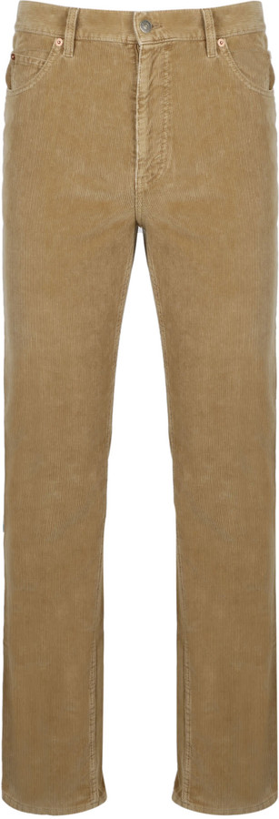 tan velvet pants