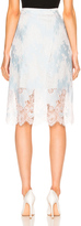 Thumbnail for your product : Carven Lace Midi Skirt