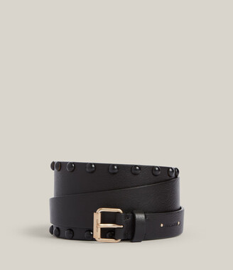 AllSaints Alcor Leather Belt