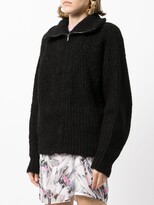 Thumbnail for your product : IRO Chunky-Knit Fleece Jacket