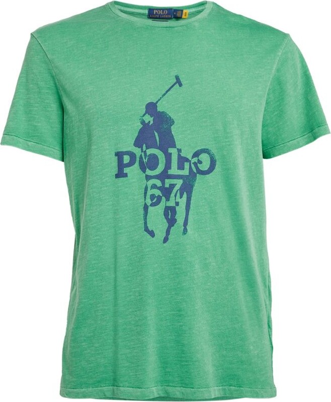 Polo Ralph Lauren Cotton Polo 67 T-Shirt - ShopStyle