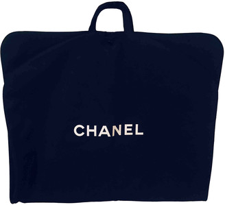 Chanel Black Cloth Travel bags