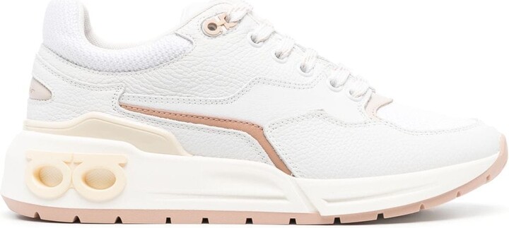 Ferragamo Cosma logo-print sneakers - ShopStyle Trainers & Athletic Shoes