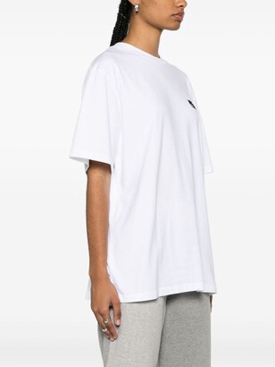 Rotate by Birger Christensen Enzyme logo-embroidered T-shirt