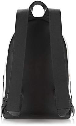 Alexander Wang BERKELEY BACKPACK IN PEBBLED PEROXIDE WITH EMBROIDERED BIKINI BABES BACKPACK
