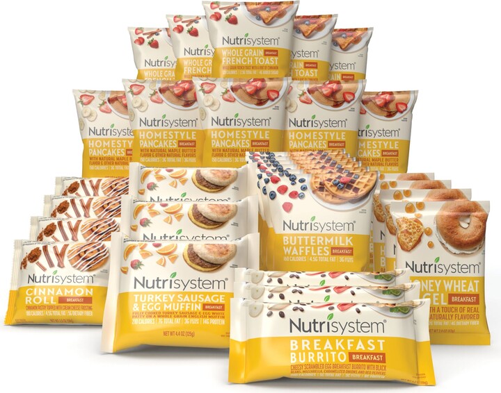 Nutrisystem Frozen Breakfast Sampler 30ct