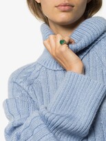 Thumbnail for your product : Yvonne Léon 9kt Gold, Emerald And Diamond Ring