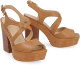Thumbnail for your product : Michael Kors Leather Sandals With Heel