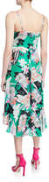 Thumbnail for your product : Parker Colleen Floral V-Neck Sleeveless High-Low Dress