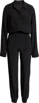Thumbnail for your product : Fraiche by J Long Sleeve Button Front Jumpsuit