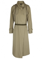 Thumbnail for your product : Isabel Marant Garnett olive belted trench coat
