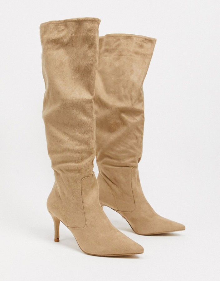 lipsy knee high boots