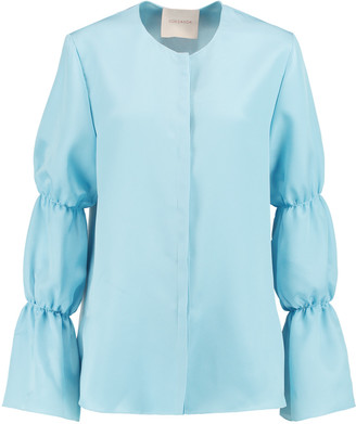 Roksanda Rosella silk-blend satin blouse
