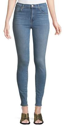 J Brand Maria High-Waist Skinny Jeans