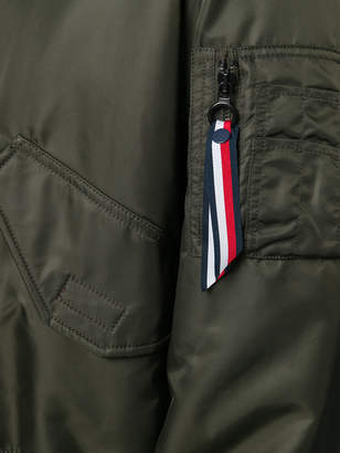 Tommy Hilfiger lined flight jacket long