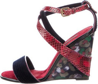 chaussures louis vuitton waterfall wedge sandales