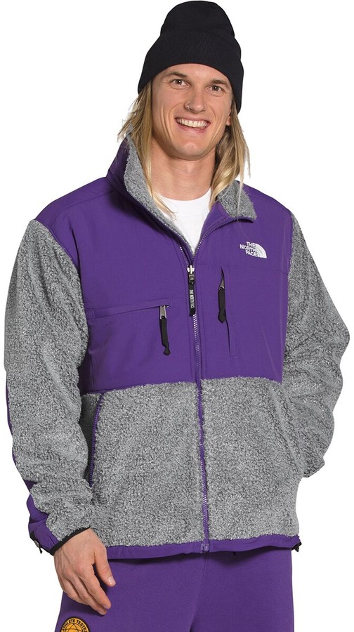north face jacket purple mens