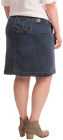 Thumbnail for your product : Jag Florence Denim Skirt (For Plus Size Women)