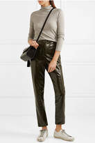 Thumbnail for your product : Madewell Metallic Ribbed-knit Turtleneck Sweater