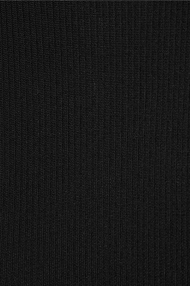 Protagonist Ribbed-knit Sweater - Black