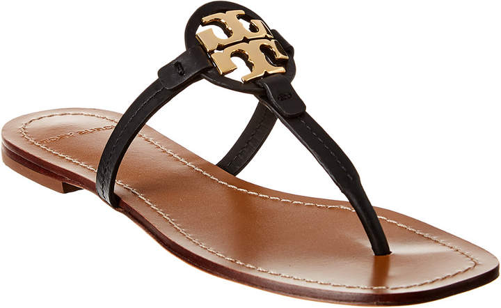 mini miller leather thong sandal