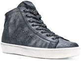 Thumbnail for your product : Leather Crown perforated crown hi-top sneakers