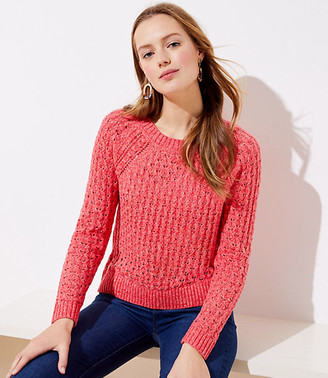 loft marled sweater