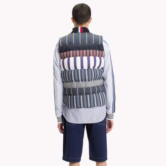 Tommy Hilfiger Mix Stripe Cotton Quilted Gilet