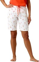 Thumbnail for your product : Hue Women's Printed Knit Bermuda Pajama Sleep Short