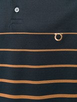 Thumbnail for your product : Ferragamo Striped Logo Polo Shirt