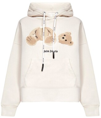 Palm Angels Teddy Bear Patch Hoodie - ShopStyle