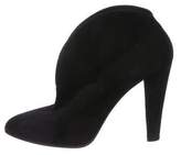 Thumbnail for your product : Miu Miu Suede Ankle Boots Black Suede Ankle Boots
