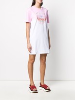 Thumbnail for your product : Kenzo Tiger logo embroidered T-shirt dress