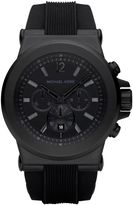 Thumbnail for your product : Michael Kors MK8152 Dylan Black Silicone Mens Watch