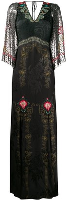 Etro Floral Brocade Long Dress