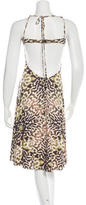 Thumbnail for your product : Just Cavalli Signature Printed Midi Dress w/ Tags