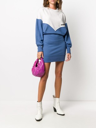 Etoile Isabel Marant Color-Block Sweater Dress