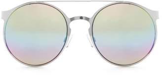 Forever 21 Mirrored Round Sunglasses
