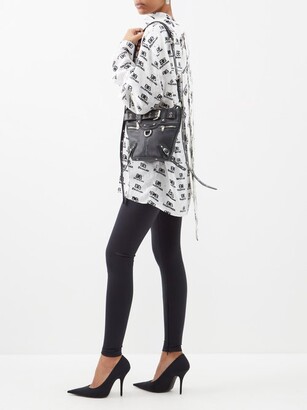 Balenciaga Emo Xs Leather Bucket Bag - ShopStyle