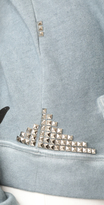 Thumbnail for your product : Freecity Broken Hearted Studded Pullover Hoodie