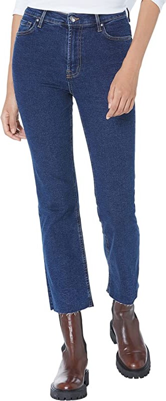 MANGO Women's Contrasting Seams Denim Dungarees - ShopStyle Straight-Leg  Jeans